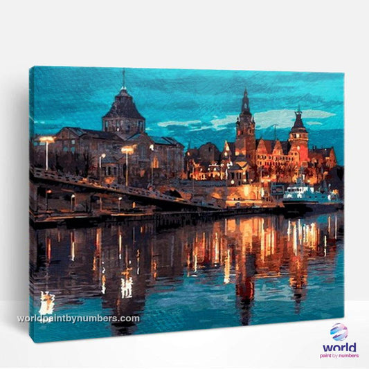 Une nuit en Allemagne - World Paint by Numbers™ Kits DIY