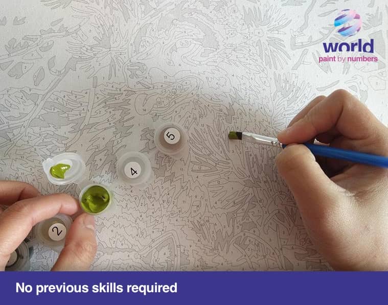 Chat et bulles de savon - World Paint by Numbers™ Kits DIY