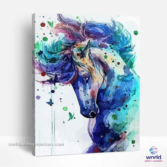 Cheval imposant - Kits de peinture par numéros™ du monde à faire soi-même