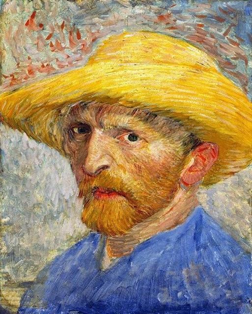 Autoportrait, 1887 par Vincent van Gogh - Kits de peinture du monde par numéros™ à faire soi-même