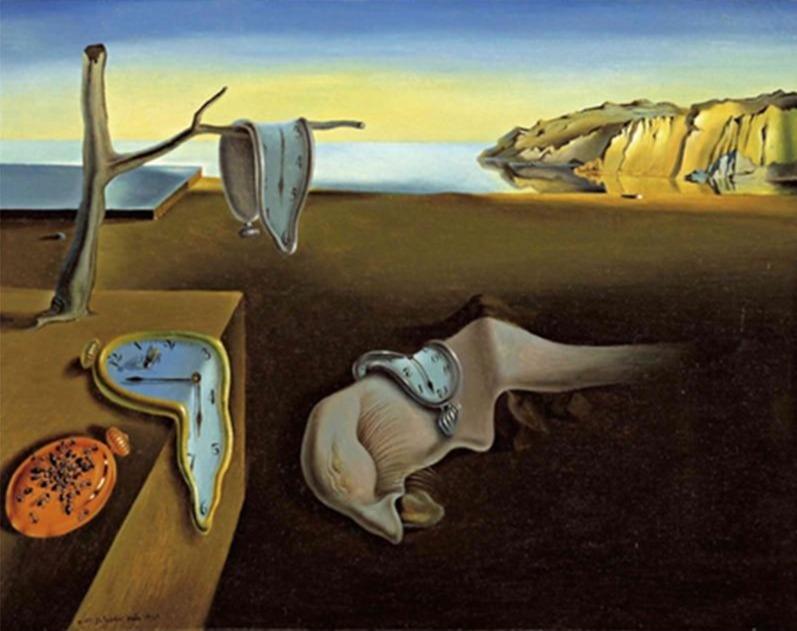 La persistance de la mémoire de Salvador Dali - Kits de peinture du monde par numéros™ à faire soi-même