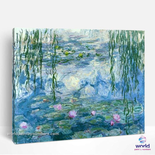 Nymphéas de Claude Monet - Kits de peinture du monde par numéros™ à faire soi-même